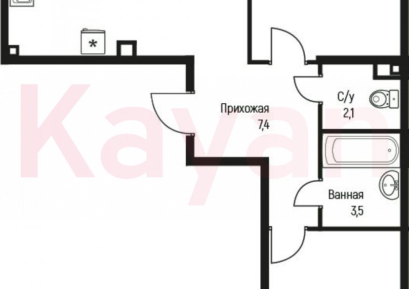 Продажа 3-комн. квартиры, 67.7 кв.м фото 0 Продажа 3-комн. квартиры, 67.7 кв.м фото 0