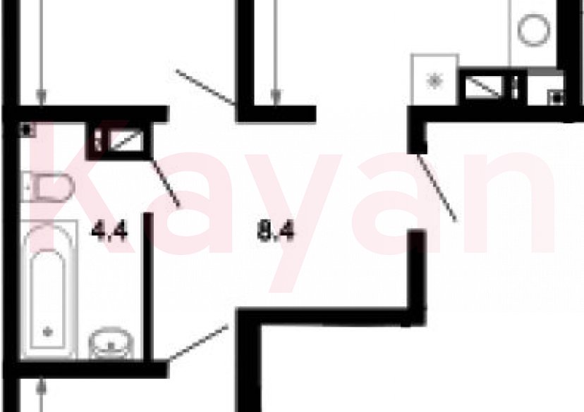Продажа 3-комн. квартиры, 60.6 кв.м фото 0
