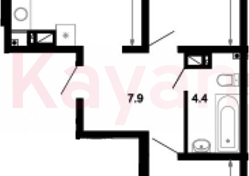 Продажа 3-комн. квартиры, 61.48 кв.м фото 0 Продажа 3-комн. квартиры, 61.48 кв.м фото 0
