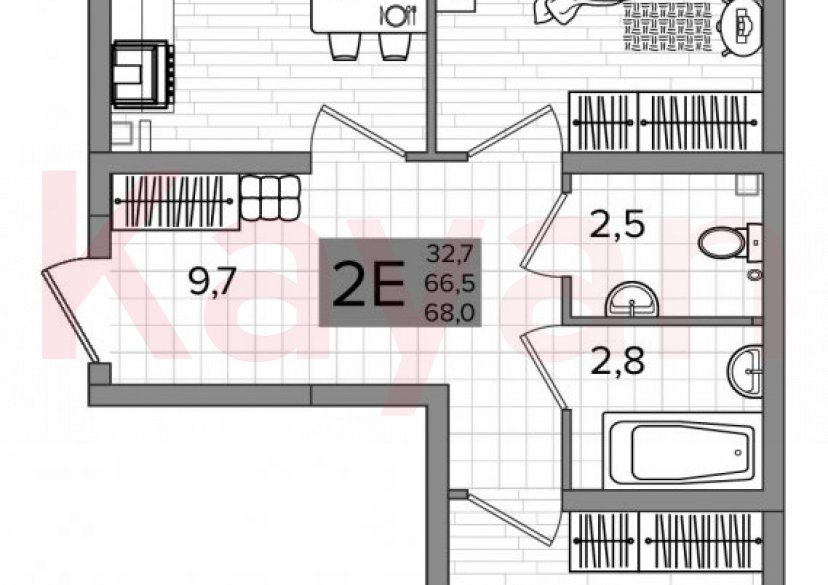Продажа 3-комн. квартиры, 66.5 кв.м фото 0 Продажа 3-комн. квартиры, 66.5 кв.м фото 0