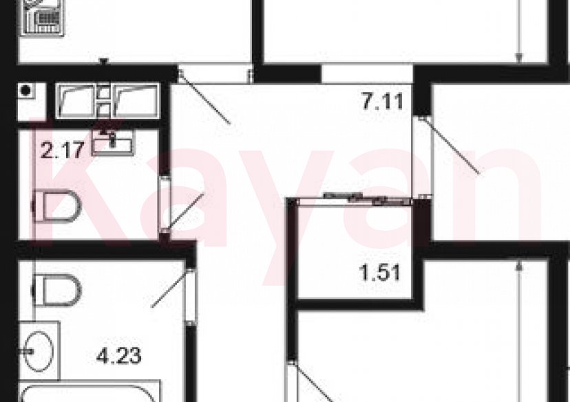 Продажа 4-комн. квартиры, 74.47 кв.м фото 0