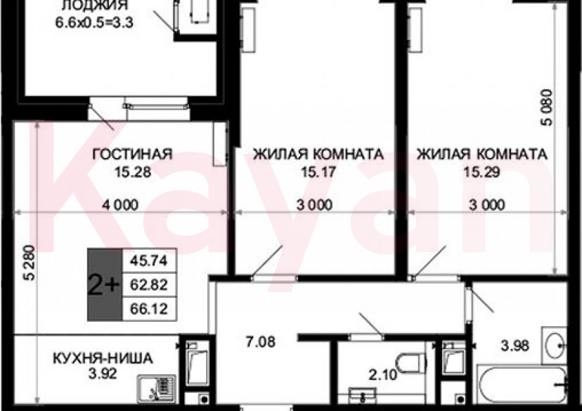Продажа 3-комн. квартиры, 62.82 кв.м фото 0 Продажа 3-комн. квартиры, 62.82 кв.м фото 0