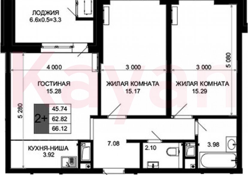 Продажа 3-комн. квартиры, 62.82 кв.м фото 0 Продажа 3-комн. квартиры, 62.82 кв.м фото 0