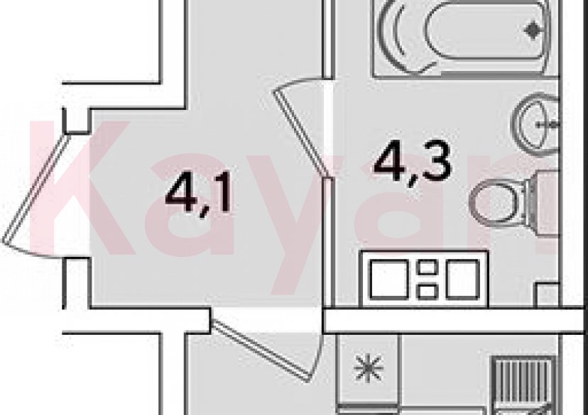 Продажа 2-комн. квартиры, 44.2 кв.м фото 0 Продажа 2-комн. квартиры, 44.2 кв.м фото 0