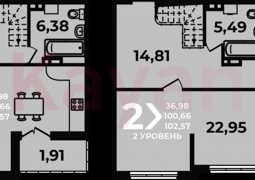 Продажа 2-комн. квартиры, 100.66 кв.м фото 0 Продажа 2-комн. квартиры, 100.66 кв.м фото 0