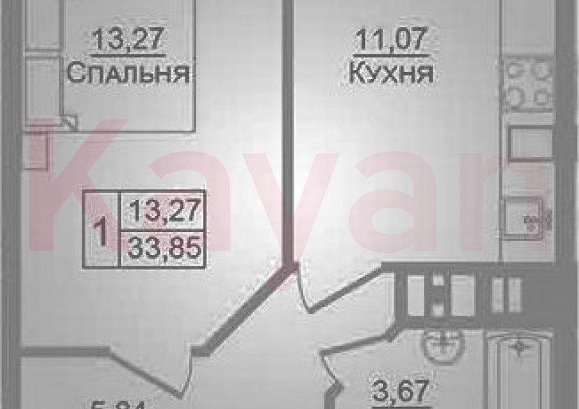 Продажа 1-комн. квартиры, 33.85 кв.м фото 0 Продажа 1-комн. квартиры, 33.85 кв.м фото 0