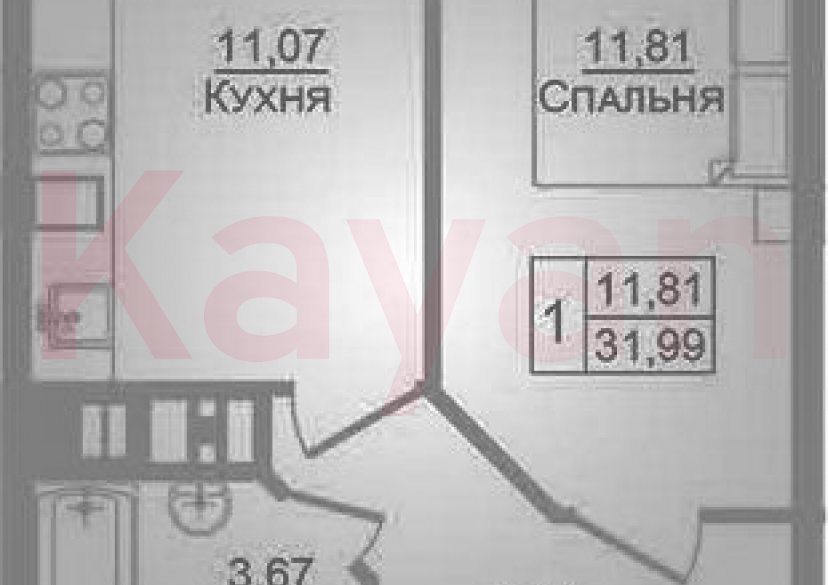 Продажа 1-комн. квартиры, 31.99 кв.м фото 0 Продажа 1-комн. квартиры, 31.99 кв.м фото 0