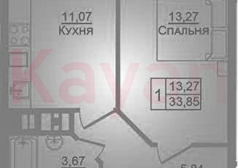 Продажа 1-комн. квартиры, 33.85 кв.м фото 0 Продажа 1-комн. квартиры, 33.85 кв.м фото 0