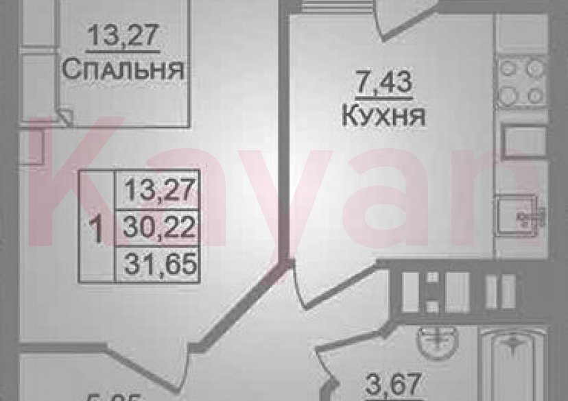 Продажа 1-комн. квартиры, 30.22 кв.м фото 0 Продажа 1-комн. квартиры, 30.22 кв.м фото 0