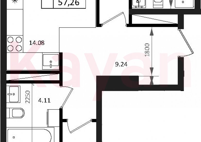 Продажа 3-комн. квартиры, 55.08 кв.м фото 0