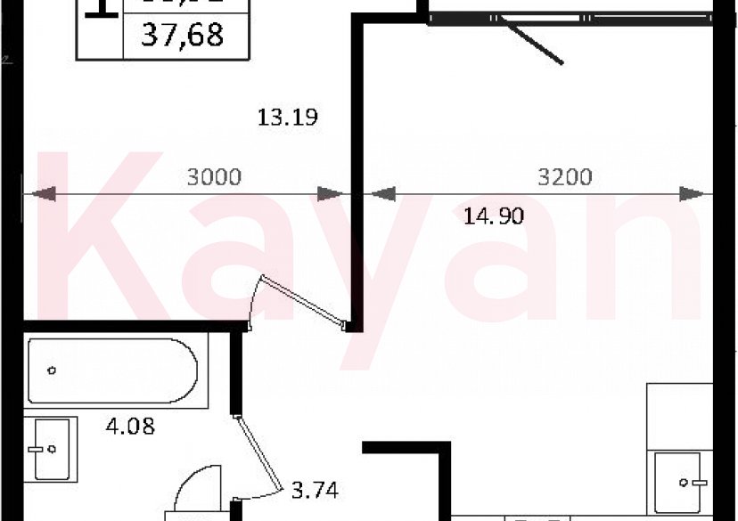 Продажа 2-комн. квартиры, 35.91 кв.м фото 0 Продажа 2-комн. квартиры, 35.91 кв.м фото 0
