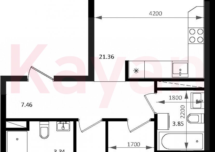 Продажа 3-комн. квартиры, 64.85 кв.м фото 0 Продажа 3-комн. квартиры, 64.85 кв.м фото 0