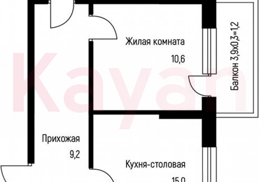 Продажа 2-комн. квартиры, 57.4 кв.м фото 0