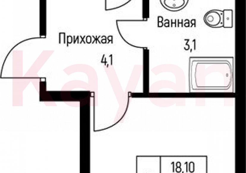 Продажа 1-комн. квартиры, 41.7 кв.м фото 0 Продажа 1-комн. квартиры, 41.7 кв.м фото 0