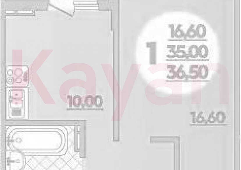 Продажа 1-комн. квартиры, 35 кв.м фото 0