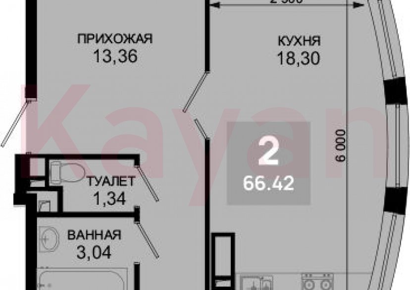 Продажа 3-комн. квартиры, 65.47 кв.м фото 0 Продажа 3-комн. квартиры, 65.47 кв.м фото 0