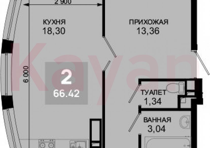 Продажа 3-комн. квартиры, 65.47 кв.м фото 0 Продажа 3-комн. квартиры, 65.47 кв.м фото 0