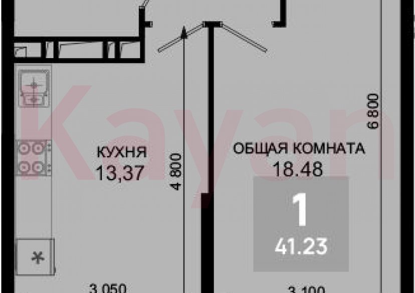 Продажа 1-комн. квартиры, 40.2 кв.м фото 0 Продажа 1-комн. квартиры, 40.2 кв.м фото 0