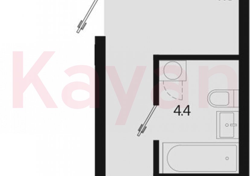 Продажа 2-комн. квартиры, 45.4 кв.м фото 0 Продажа 2-комн. квартиры, 45.4 кв.м фото 0