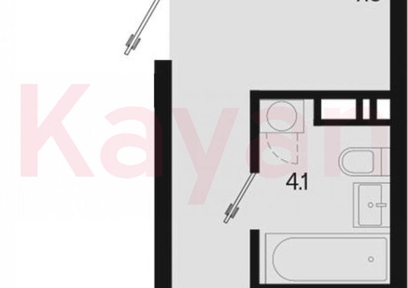 Продажа 2-комн. квартиры, 44.8 кв.м фото 0 Продажа 2-комн. квартиры, 44.8 кв.м фото 0