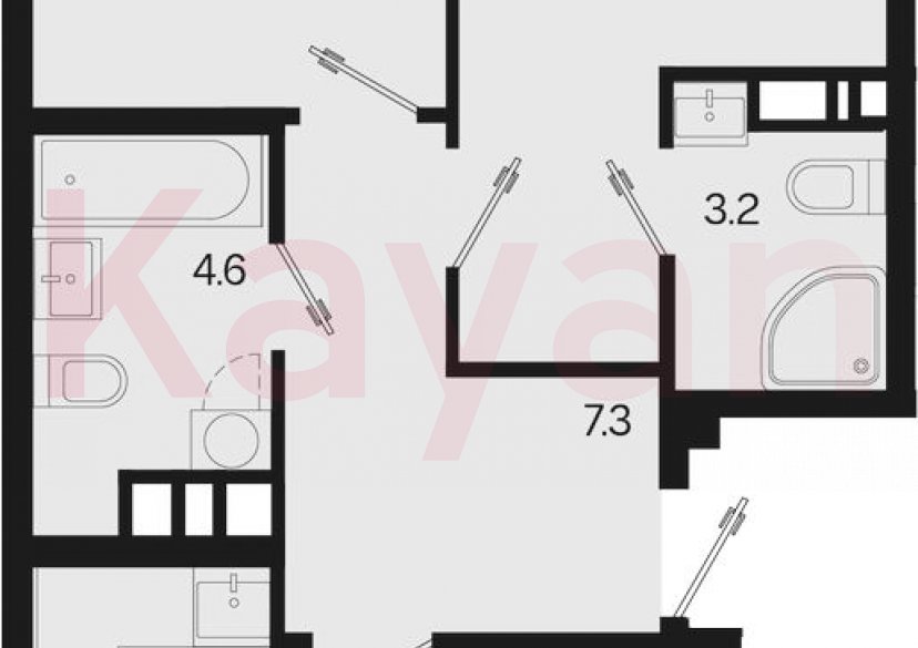 Продажа 3-комн. квартиры, 67.7 кв.м фото 0 Продажа 3-комн. квартиры, 67.7 кв.м фото 0