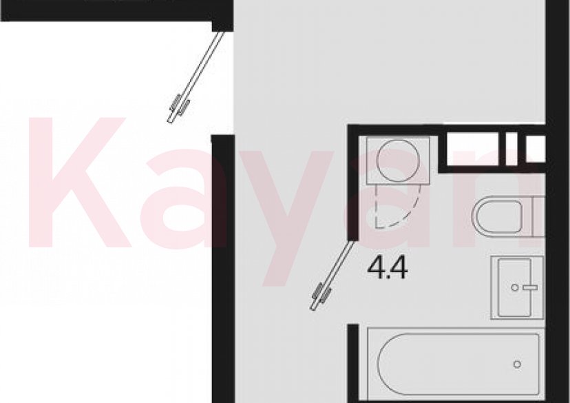 Продажа 2-комн. квартиры, 46.6 кв.м фото 0 Продажа 2-комн. квартиры, 46.6 кв.м фото 0