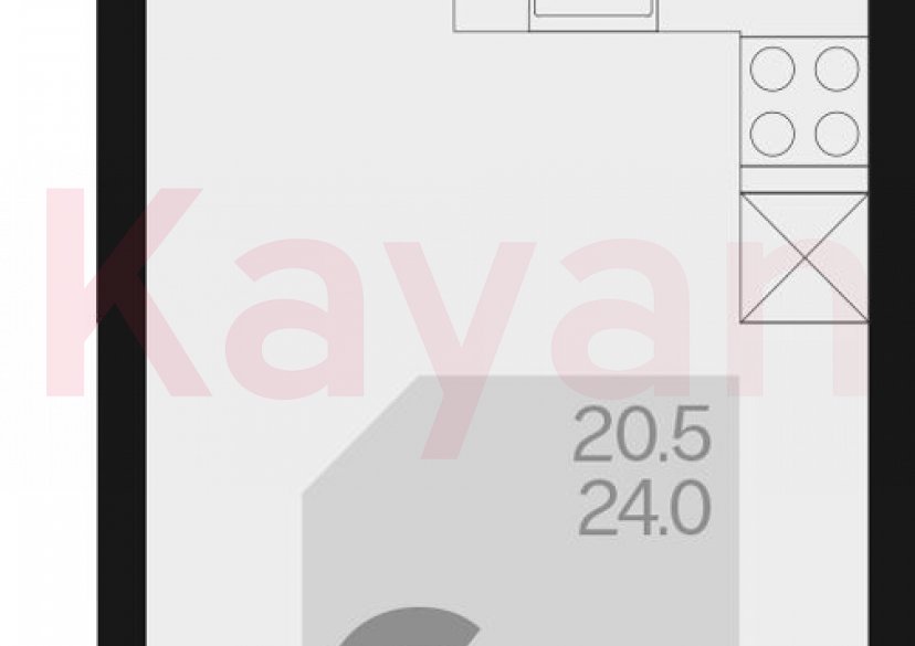 Продажа студии, 24 кв.м фото 0