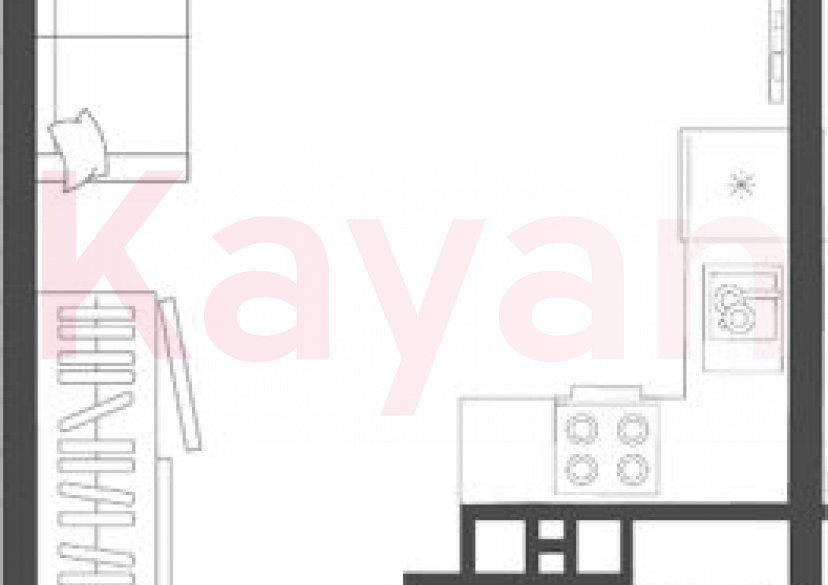 Продажа студии, 29.3 кв.м фото 0