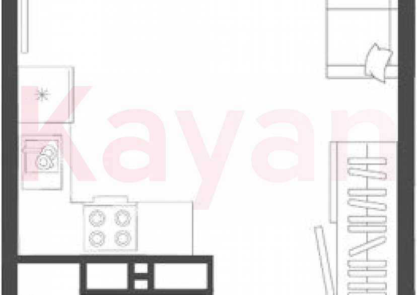 Продажа студии, 29.1 кв.м фото 0