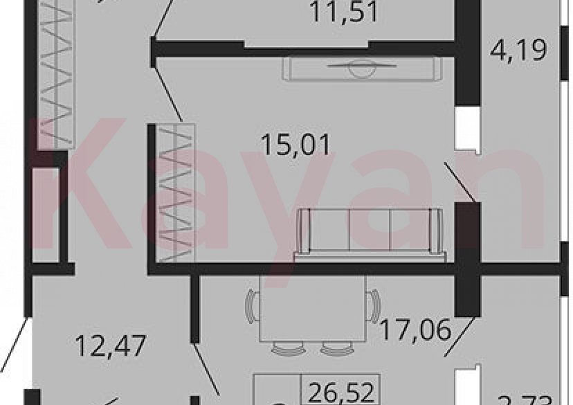 Продажа 2-комн. квартиры, 63.45 кв.м фото 0 Продажа 2-комн. квартиры, 63.45 кв.м фото 0
