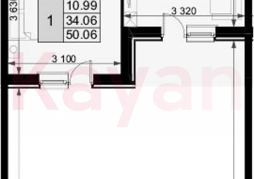Продажа 1-комн. квартиры, 34.06 кв.м фото 0 Продажа 1-комн. квартиры, 34.06 кв.м фото 0