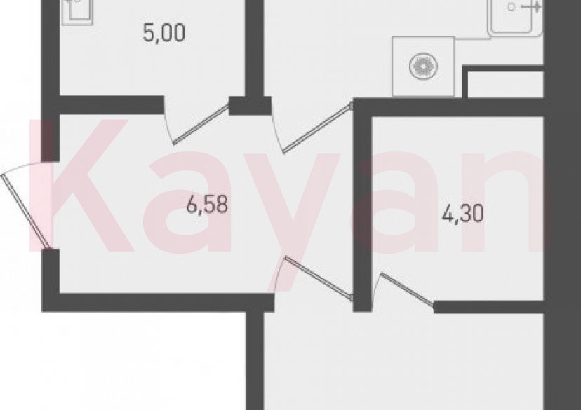 Продажа 1-комн. квартиры, 54.01 кв.м фото 0 Продажа 1-комн. квартиры, 54.01 кв.м фото 0