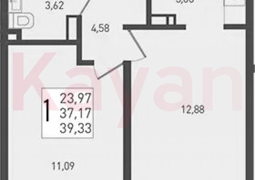 Продажа 2-комн. квартиры, 37.17 кв.м фото 0 Продажа 2-комн. квартиры, 37.17 кв.м фото 0