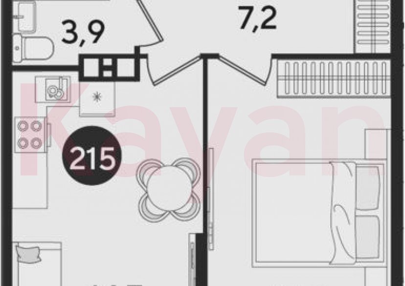 Продажа 1-комн. квартиры, 41 кв.м фото 0 Продажа 1-комн. квартиры, 41 кв.м фото 0