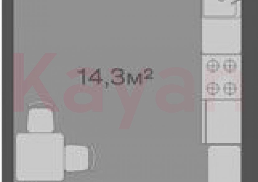 Продажа студии, 21.8 кв.м фото 0 Продажа студии, 21.8 кв.м фото 0