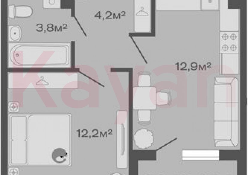 Продажа 1-комн. квартиры, 33.1 кв.м фото 0 Продажа 1-комн. квартиры, 33.1 кв.м фото 0