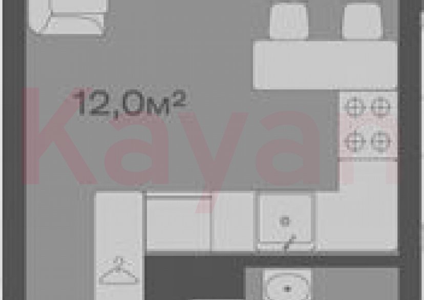 Продажа студии, 19.1 кв.м фото 0 Продажа студии, 19.1 кв.м фото 0