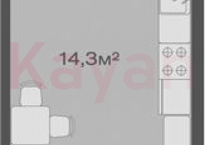 Продажа студии, 21.8 кв.м фото 0