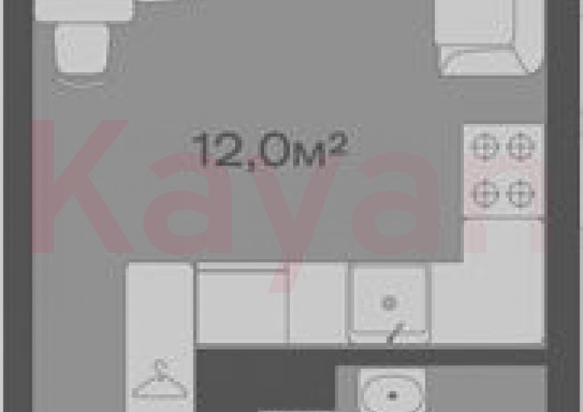 Продажа студии, 19.1 кв.м фото 0