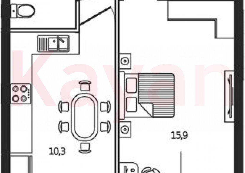 Продажа 1-комн. квартиры, 36.2 кв.м фото 0 Продажа 1-комн. квартиры, 36.2 кв.м фото 0