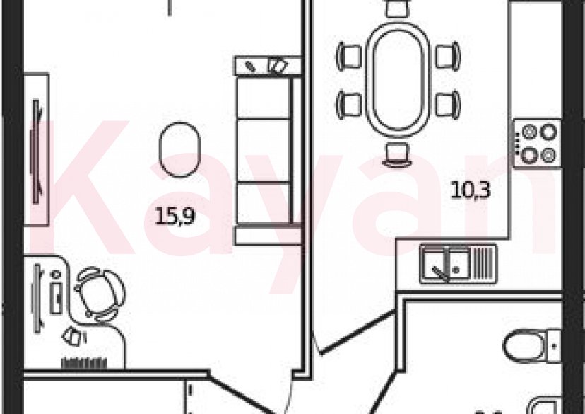 Продажа 1-комн. квартиры, 36.2 кв.м фото 0 Продажа 1-комн. квартиры, 36.2 кв.м фото 0