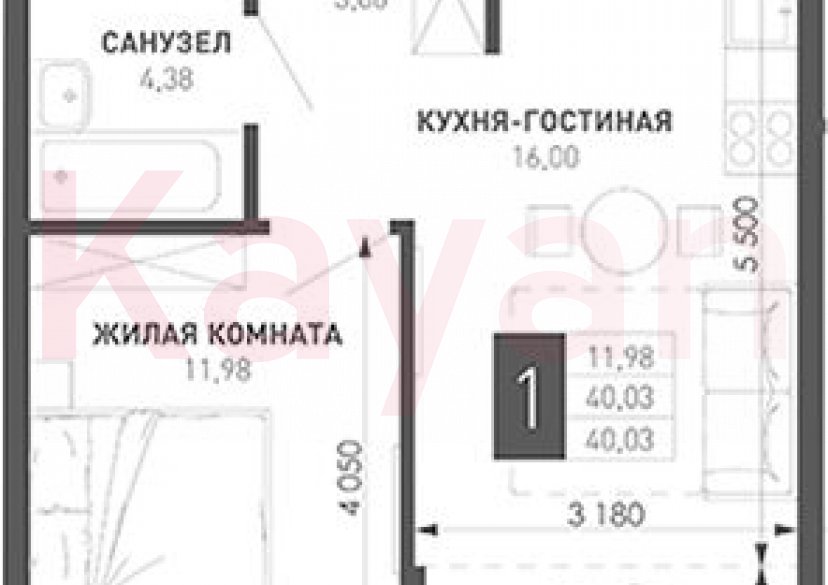 Продажа 1-комн. квартиры, 37.22 кв.м фото 0 Продажа 1-комн. квартиры, 37.22 кв.м фото 0