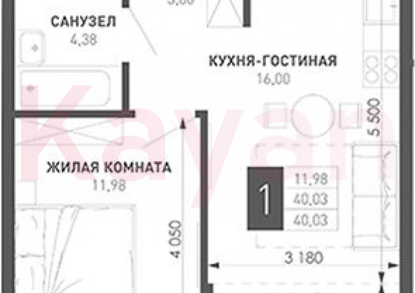 Продажа 1-комн. квартиры, 37.22 кв.м фото 0 Продажа 1-комн. квартиры, 37.22 кв.м фото 0