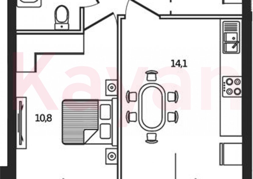 Продажа 1-комн. квартиры, 36.1 кв.м фото 0 Продажа 1-комн. квартиры, 36.1 кв.м фото 0