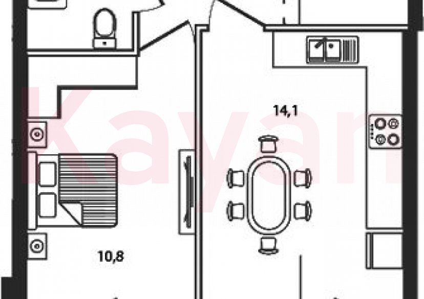 Продажа 1-комн. квартиры, 36.1 кв.м фото 0 Продажа 1-комн. квартиры, 36.1 кв.м фото 0