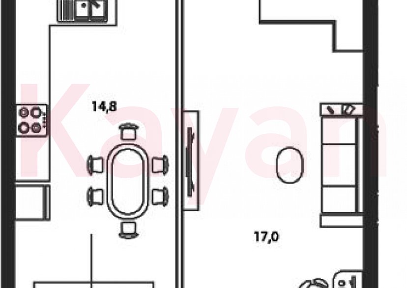 Продажа 1-комн. квартиры, 44.5 кв.м фото 0 Продажа 1-комн. квартиры, 44.5 кв.м фото 0