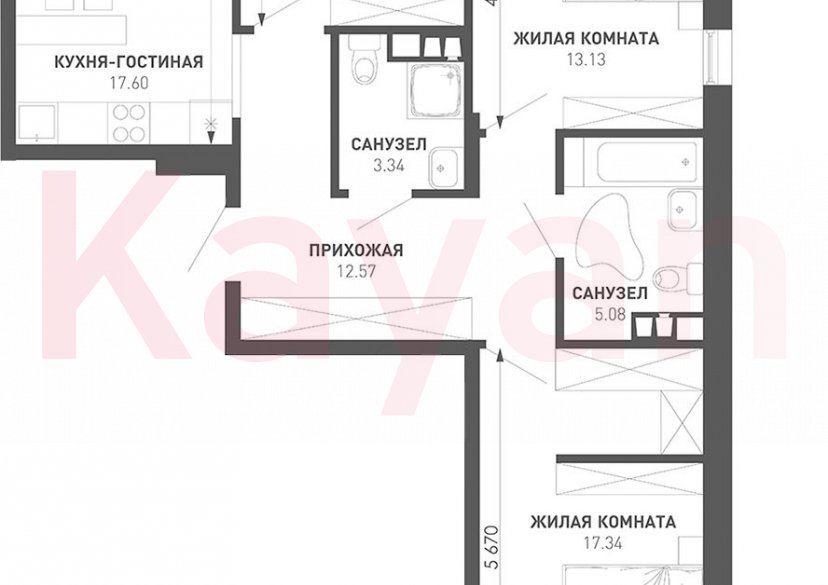 Продажа 4-комн. квартиры, 81.24 кв.м фото 0 Продажа 4-комн. квартиры, 81.24 кв.м фото 0