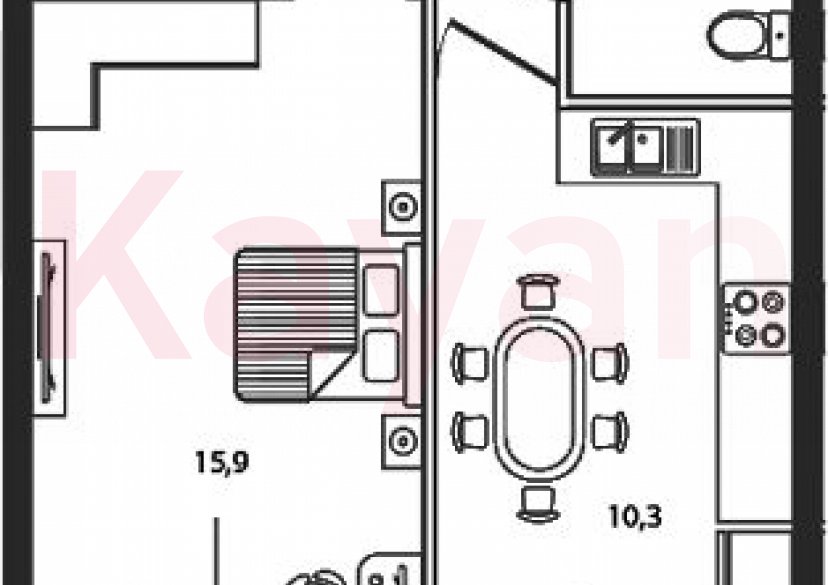 Продажа 1-комн. квартиры, 36.2 кв.м фото 0 Продажа 1-комн. квартиры, 36.2 кв.м фото 0