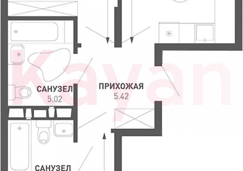 Продажа 2-комн. квартиры, 60.4 кв.м фото 0 Продажа 2-комн. квартиры, 60.4 кв.м фото 0