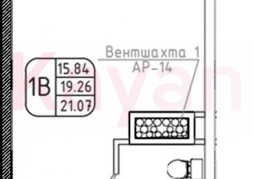Продажа студии, 19.26 кв.м фото 0 Продажа студии, 19.26 кв.м фото 0